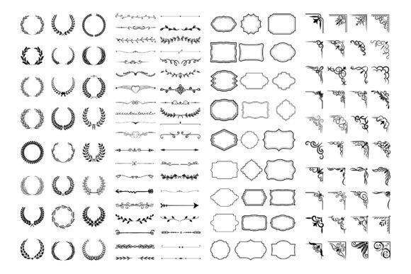 Download Vintage Calligraphic Elements. - Element Collection